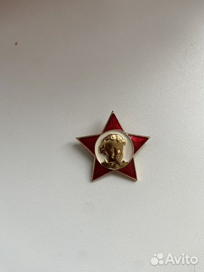 Значок октябренка