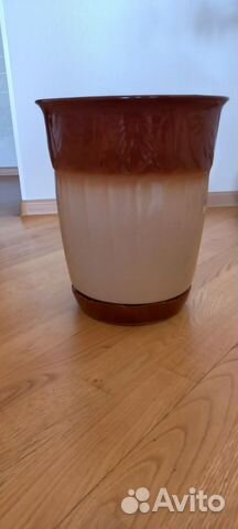 Горшок керамический напольный