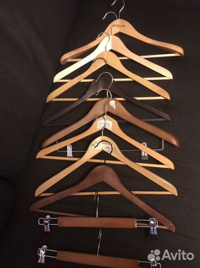 Плечики для одежды деревянные