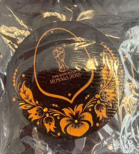 Значки деревянные чм2018