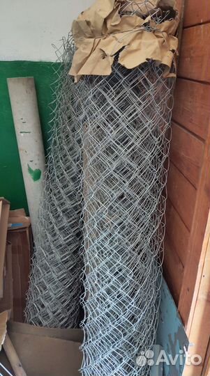 Забор сетка рабица