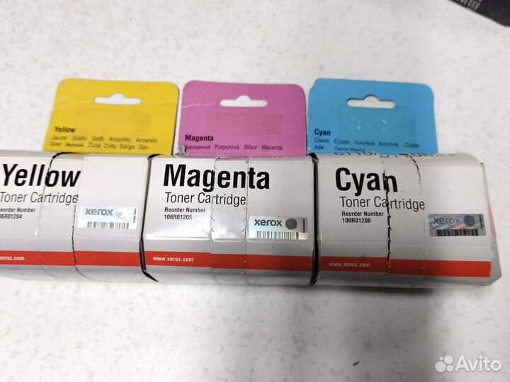 Картриджи Xerox 106R01204