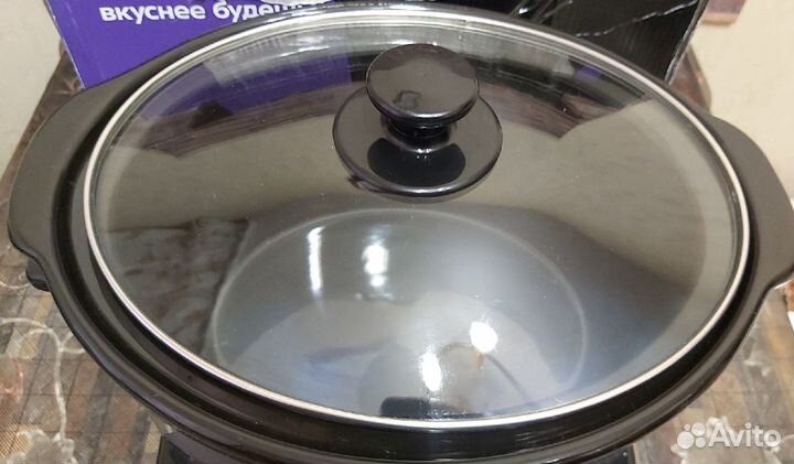 Медленноварка Kitfort кт-212, новая