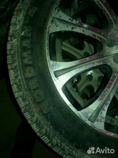 Колеса на 15 с зимней резиной на русское авто