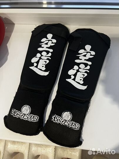 Защита голени накладки на ноги кудо