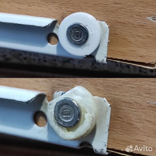 Ролики направляющих выдвижных ящиков (10шт)