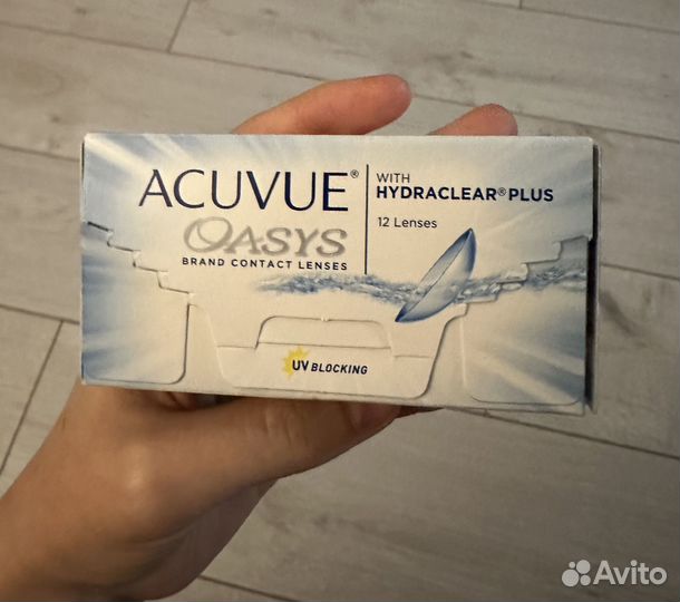 Двухнедельные линзы Acuvue Oasys -3.25 bc 8.8 10 ш