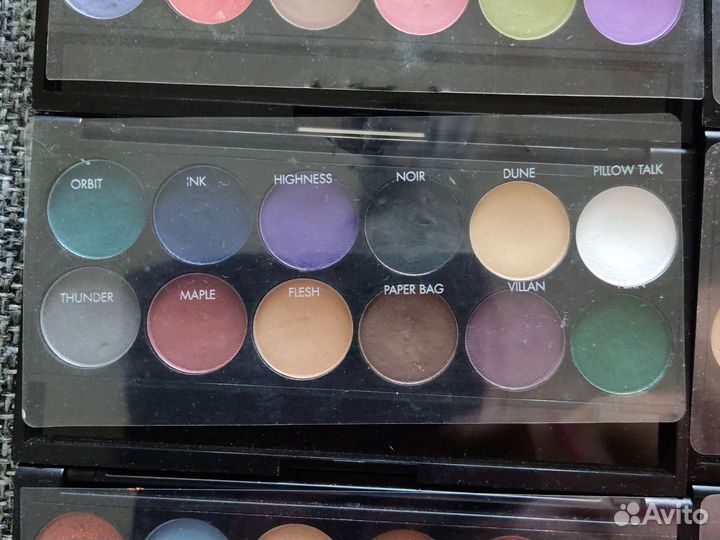 Палитра теней sleek