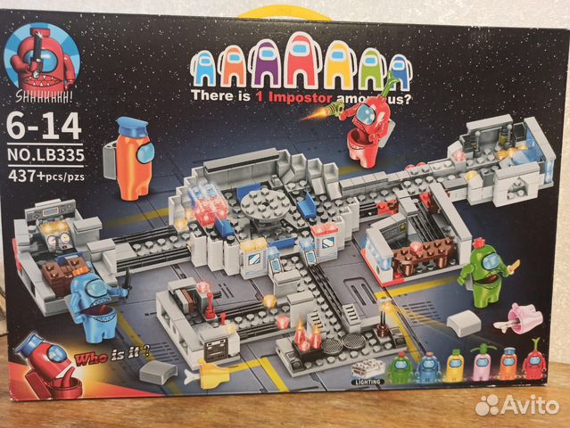 Конструктор lego among us амонг ас купить в Москве | Личные вещи | Авито