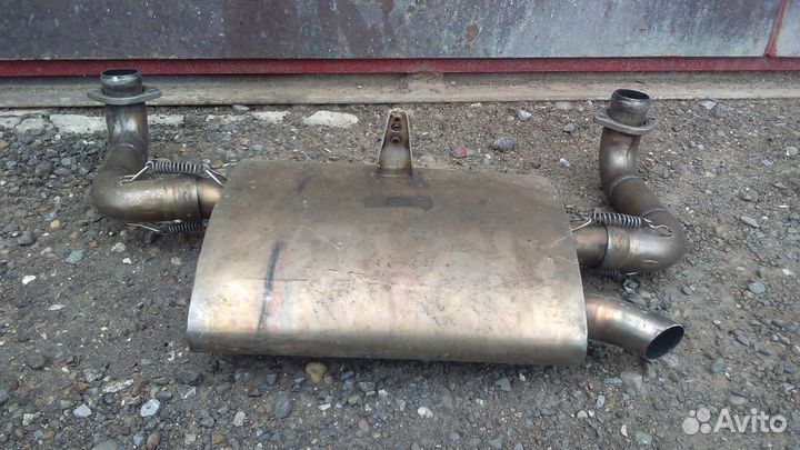 Глушитель прямоточный