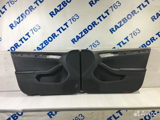 Обивка передней двери volkswagen jetta 6 1.4 DSG с