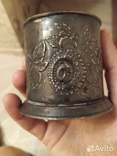 Подстаканники Мельхиор скань СССР