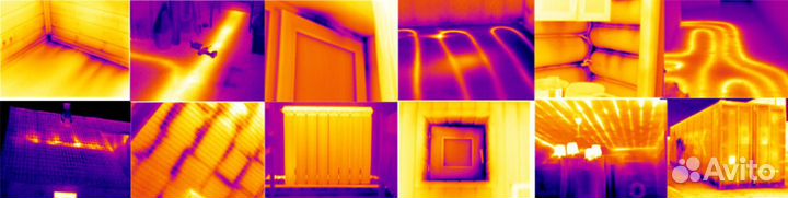 Тепловизор. Обследование Тепловизором.Услуги тепло