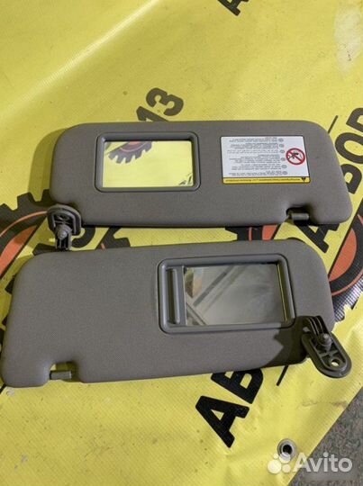 Солнцезащитные козырьки Kia Rio 2011-2015