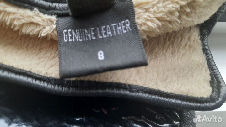Перчатки женские кожаные 8 размер