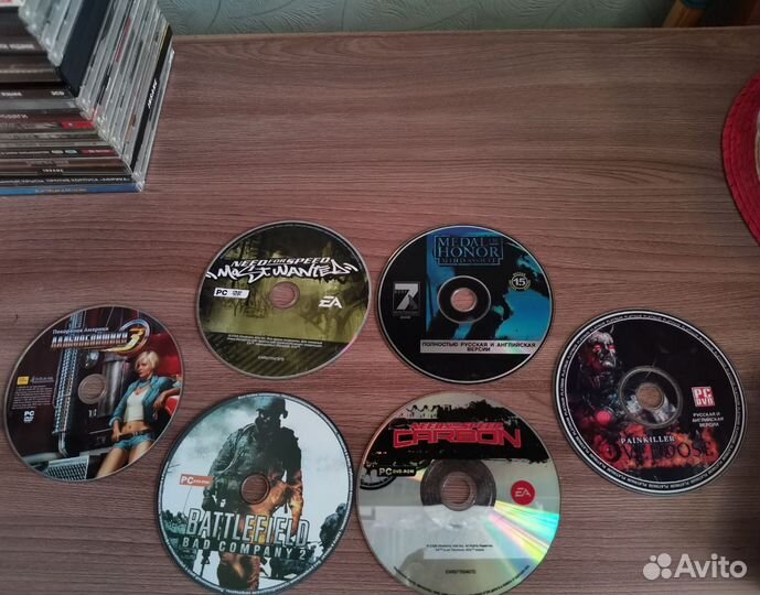 Диски с играми на пк