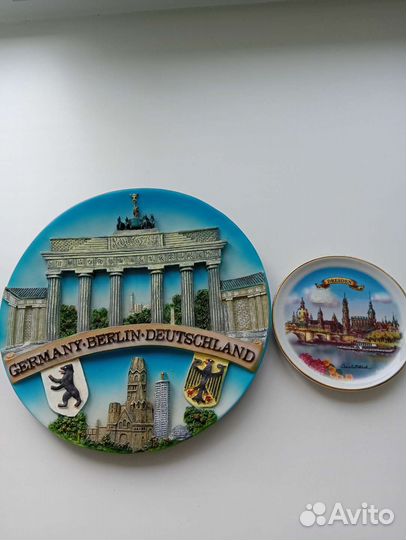 Сувенирные тарелки из Германии