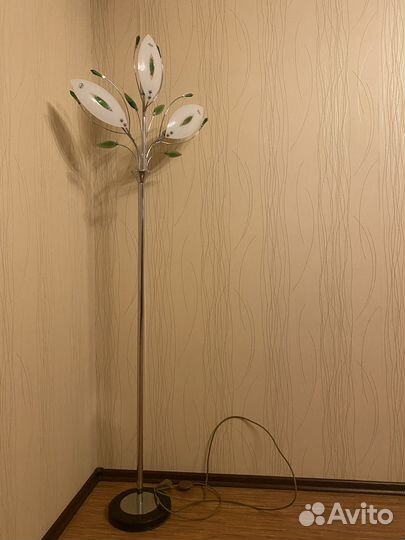 Торшер напольный бу