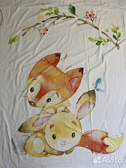 Набор панели для бортиков и одеяла пледа