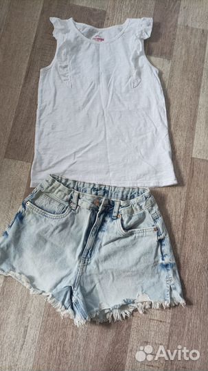 Вещи пакетом лето девочка 158-160