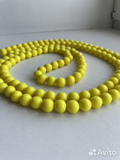 Бусы длинные украшение