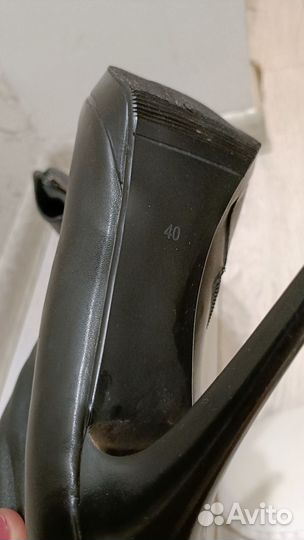 Ботильоны натуральная кожа