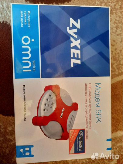 Модем zyxel omni 56K USB Plus EE