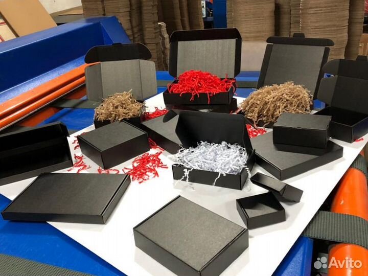 Картонные коробки самосборные