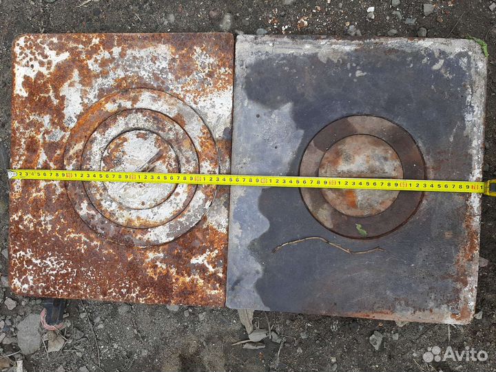 Плита чугунная для печи бу