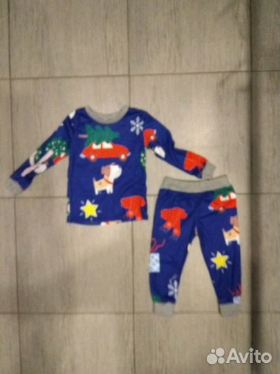 Новогодние пижамы family look для фотосессии