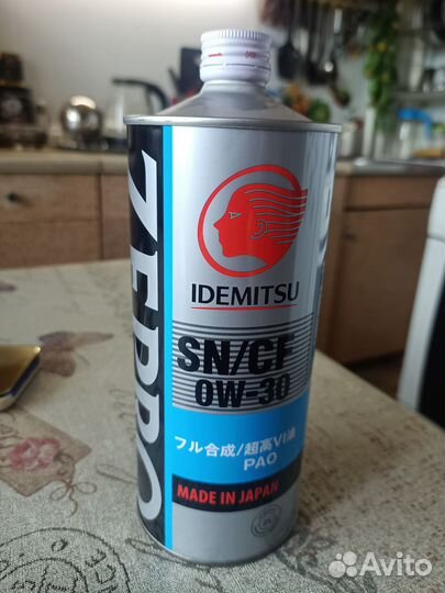 Масло Idemitsu Zepro Touring Pro SN/CF 0w30 1литр