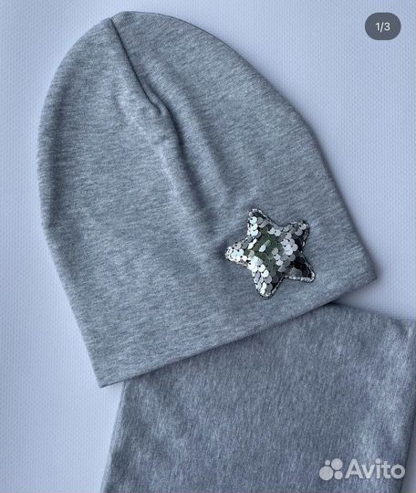 Шапка и снуд для девочки