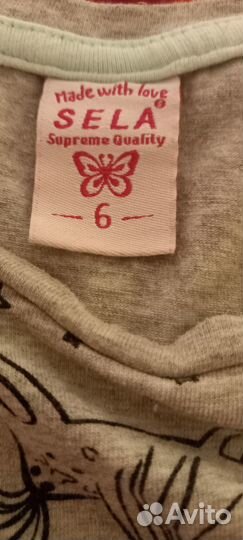 Летнее платье для девочки Sela