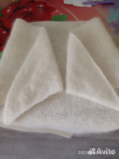 Косынка из пуха собаки