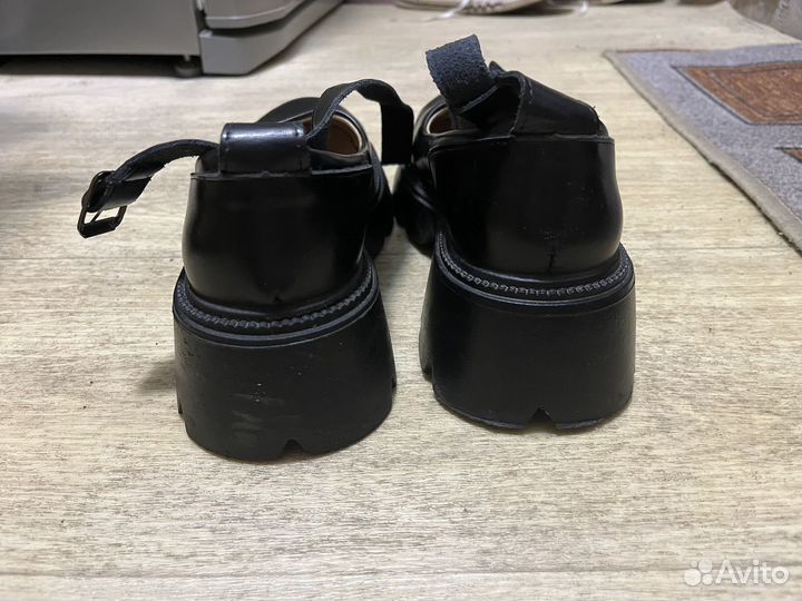 Черные туфли женские 38