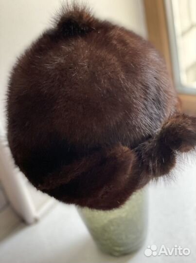 Шапка норковая женская