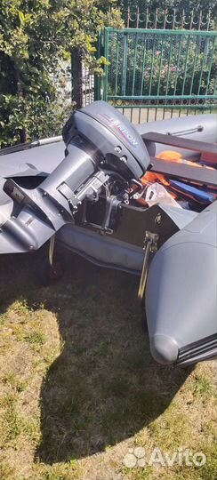 Надувная лодка с мотором бу