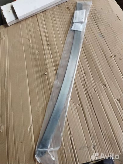 Накладка заднего бампера лада ларгус