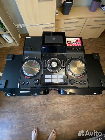 LG cm9740 колонки hi-fi x boom