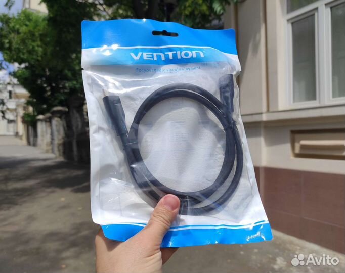 Кабель Vention 8K hdmi 2.1 1метр (aanbf) Black