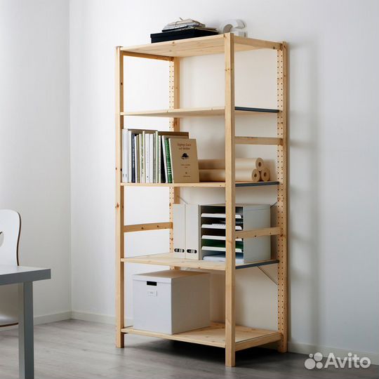 Полка для стеллажа IKEA ivar ивар из сосны