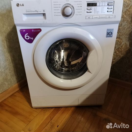 Стиральная машина бу lg 6 кг