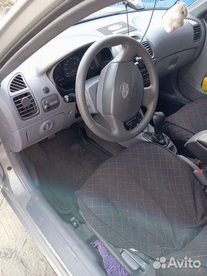 Hyundai Accent 1.5 МТ, 2008, 130 000 км