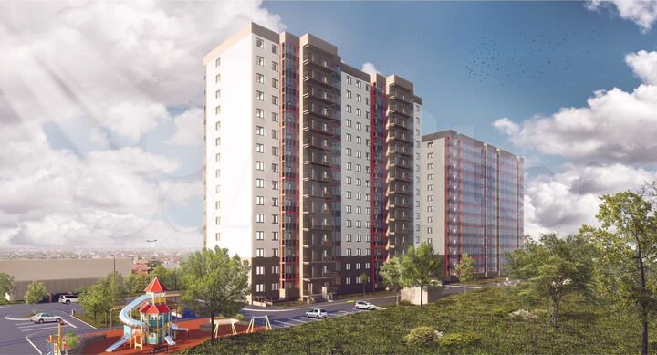 2-к. квартира, 52,7 м², 11/15 эт.