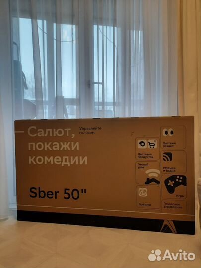 Телевизор sber sdx 50u4126 50