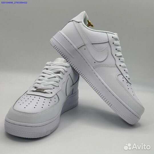 Кроссовки Nike Air Force Low White (Арт.63483)