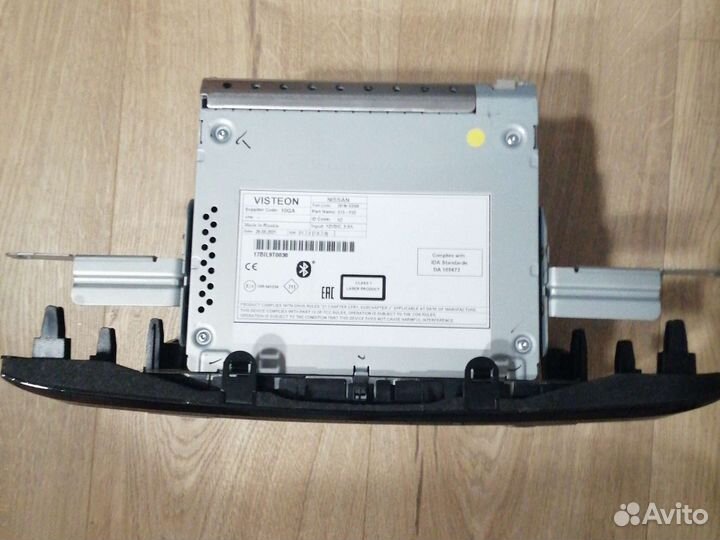 Штатное головное устройство Nissan Qashqai