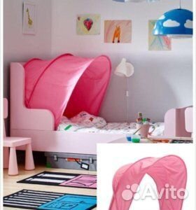 Капор на кроватку