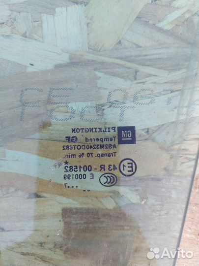 Стекло левое переднее опель астра h