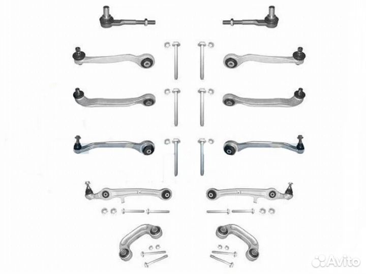 Комплект рычагов перед.подв. Audi A4(B5, B5,B7)